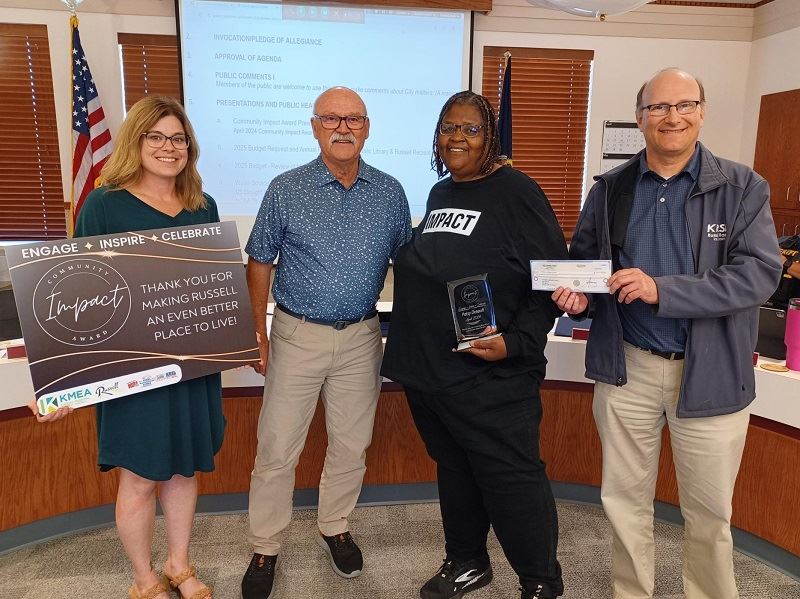 Patsy Denault Wins Russell Community Impact Award 5-21-24